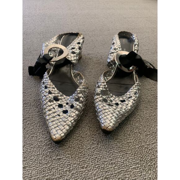 PROENZA SCHOULER Women 40.5 Silver Heel Shoes - Picture 16 of 16